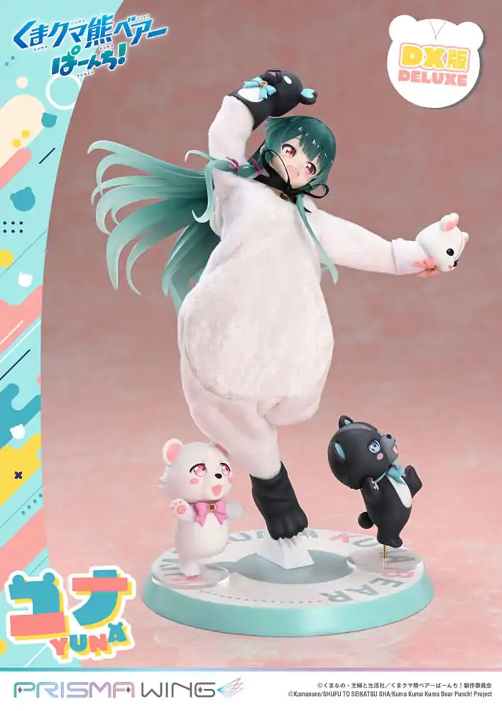 Kuma Kuma Kuma Bear Punch! Prisma Wing PVC Statuetka 1/7 Yuna Deluxe Version 28 cm zdjęcie produktu