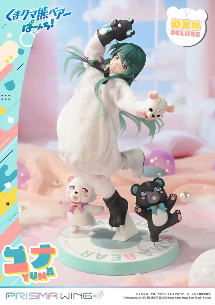 Kuma Kuma Kuma Bear Punch! Prisma Wing PVC Statuetka 1/7 Yuna Deluxe Version 28 cm zdjęcie produktu