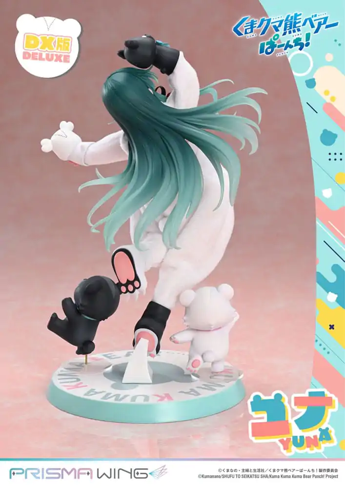 Kuma Kuma Kuma Bear Punch! Prisma Wing PVC Statuetka 1/7 Yuna Deluxe Version 28 cm zdjęcie produktu