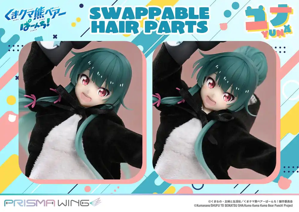 Kuma Kuma Kuma Bear Punch! Prisma Wing PVC Statuetka 1/7 Yuna 28 cm zdjęcie produktu