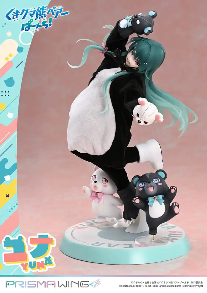 Kuma Kuma Kuma Bear Punch! Prisma Wing PVC Statuetka 1/7 Yuna 28 cm zdjęcie produktu
