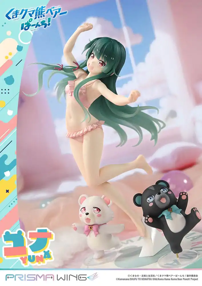 Kuma Kuma Kuma Bear Punch! Prisma Wing PVC Statuetka 1/7 Yuna 28 cm zdjęcie produktu