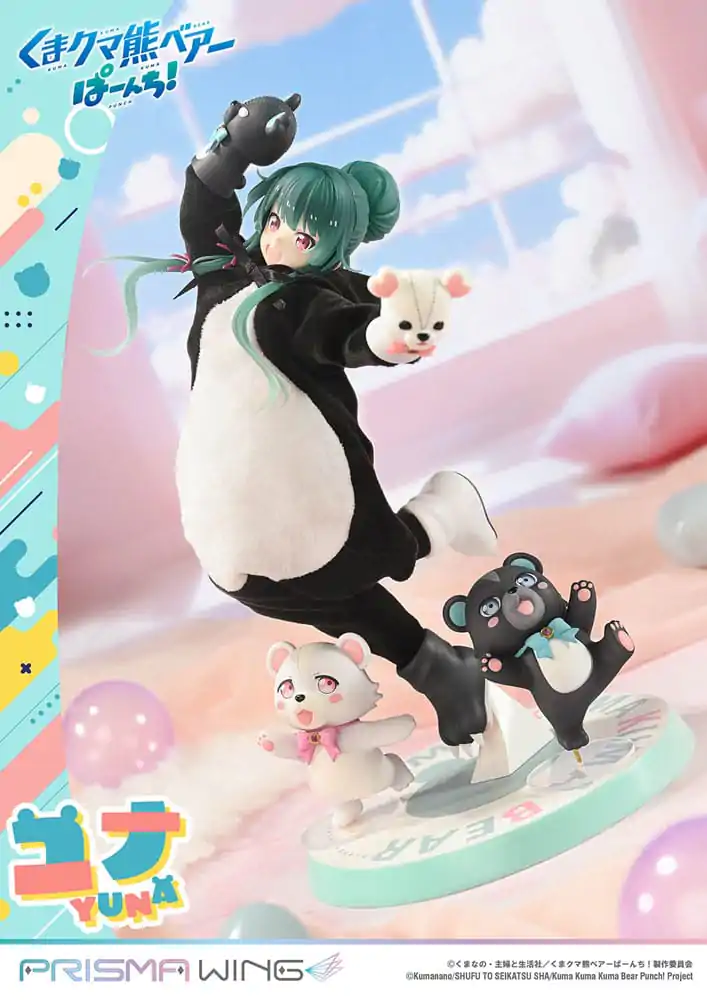 Kuma Kuma Kuma Bear Punch! Prisma Wing PVC Statuetka 1/7 Yuna 28 cm zdjęcie produktu