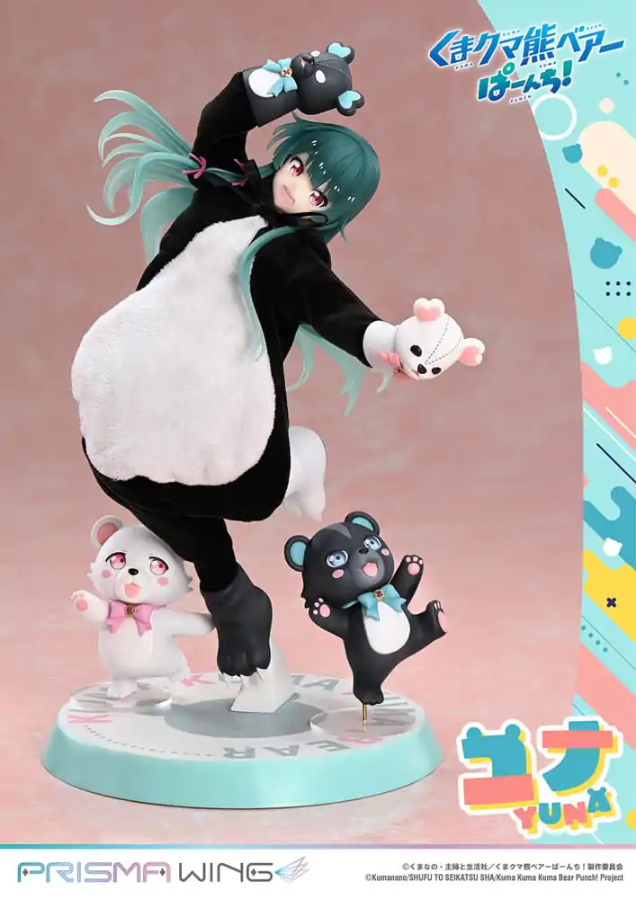 Kuma Kuma Kuma Bear Punch! Prisma Wing PVC Statuetka 1/7 Yuna 28 cm zdjęcie produktu