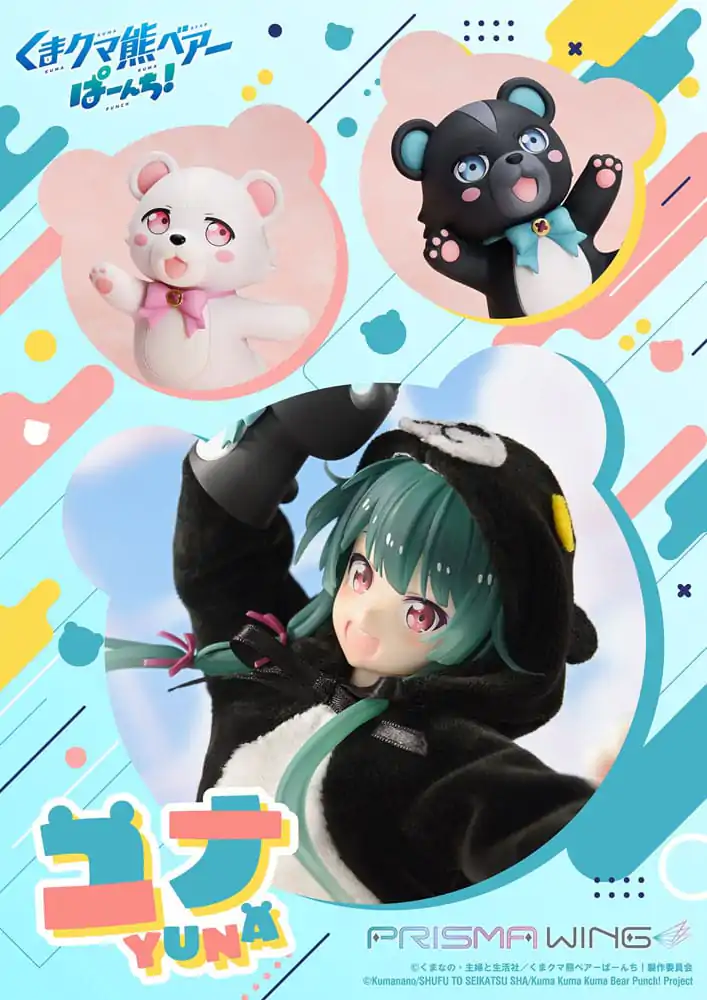 Kuma Kuma Kuma Bear Punch! Prisma Wing PVC Statuetka 1/7 Yuna 28 cm zdjęcie produktu