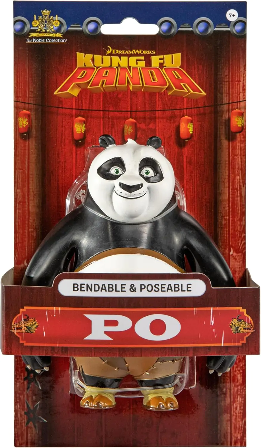 Kung Fu Panda Bendyfigs Figurka do wyginania Po Ping 15 cm zdjęcie produktu