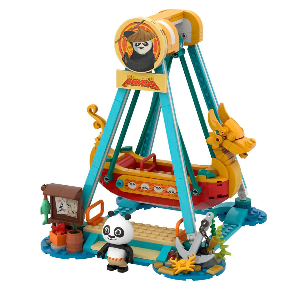 Kung Fu Panda Pirate Ship Ride zestaw konstrukcyjny 379 elementów zdjęcie produktu