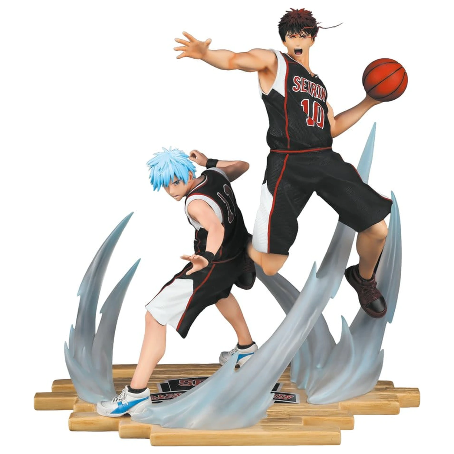 Kuroko's Basket Resin Statue 1/6 Tetsuya Kuroko & Taiga Kagami Black Jersey Edition 41 cm zdjęcie produktu