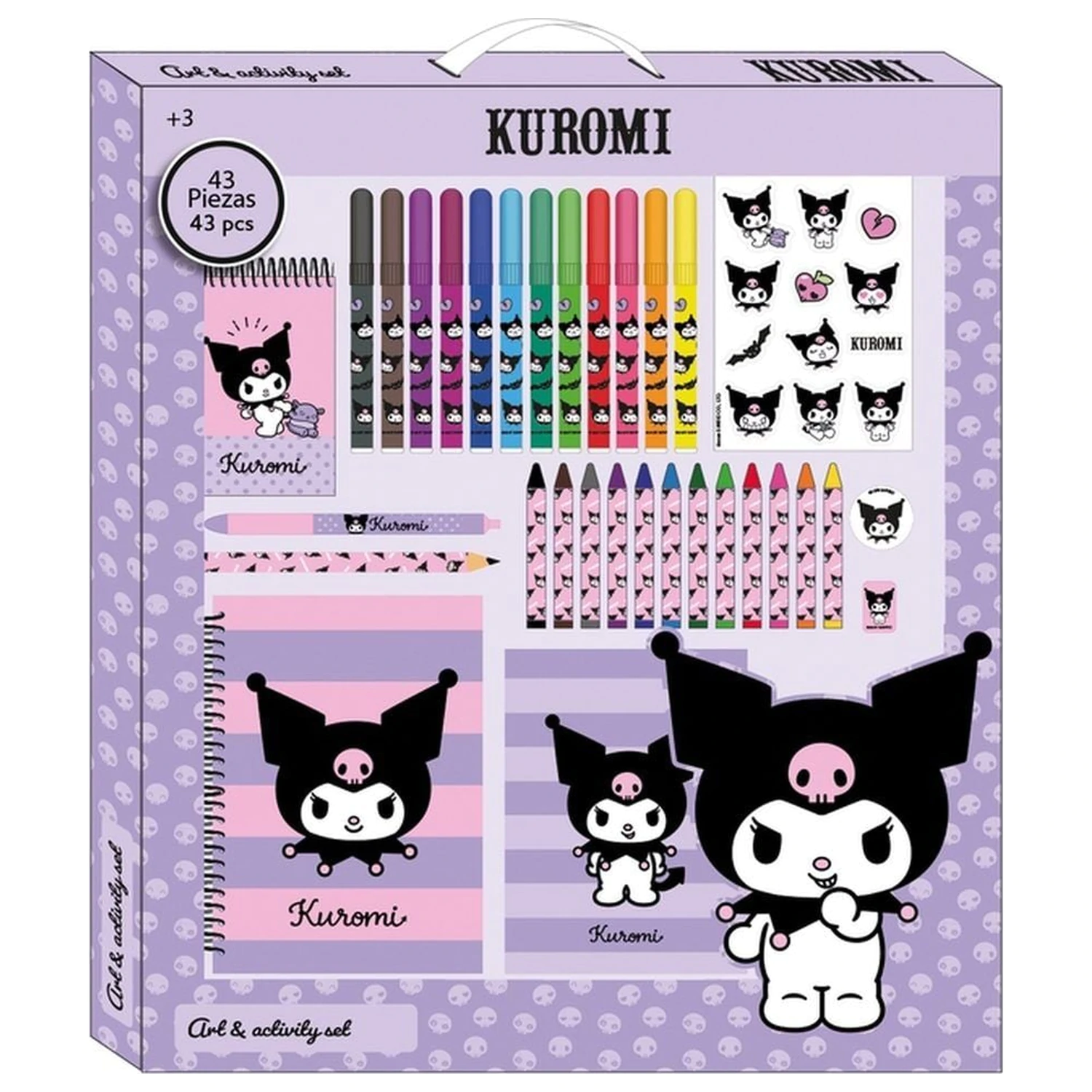 Kuromi Hello Kitty zestaw aktywności 43 szt. zdjęcie produktu