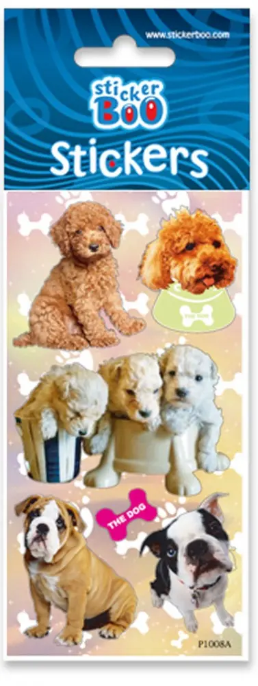 Naklejka dla psa ze srebrnym zdobieniem zdjęcie produktu