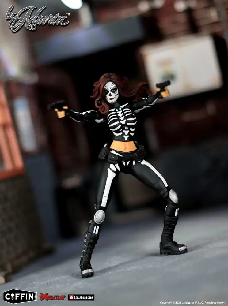 La Muerta Executive Replica Figurka Akcji 1/12 La Muerta 15 cm zdjęcie produktu