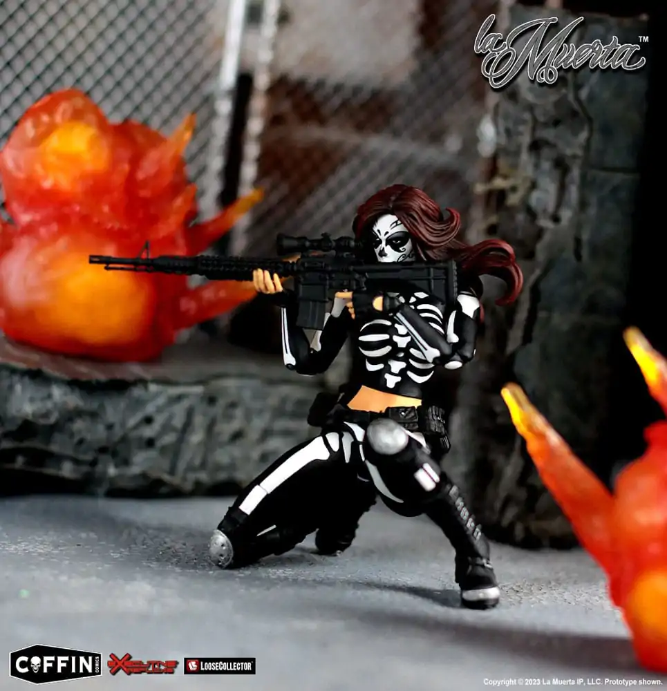 La Muerta Executive Replica Figurka Akcji 1/12 La Muerta 15 cm zdjęcie produktu