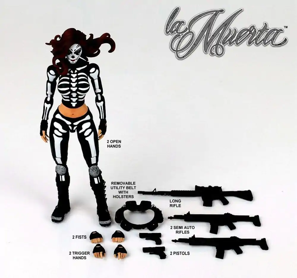 La Muerta Executive Replica Figurka Akcji 1/12 La Muerta 15 cm zdjęcie produktu