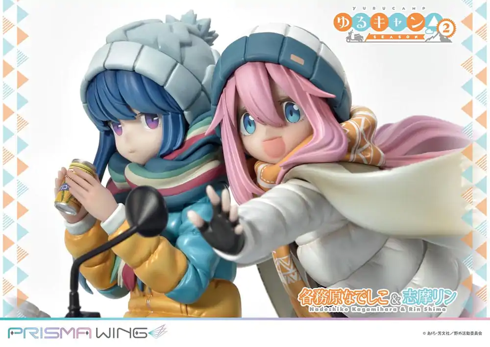Laid-Back Camp Prisma Wing Statuetka PVC 1/7 Nadeshiko Kagamihara & Rin Shima 24 cm zdjęcie produktu