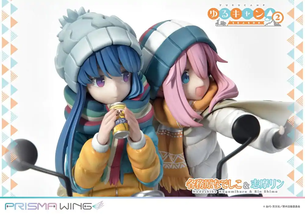 Laid-Back Camp Prisma Wing Statuetka PVC 1/7 Nadeshiko Kagamihara & Rin Shima 24 cm zdjęcie produktu
