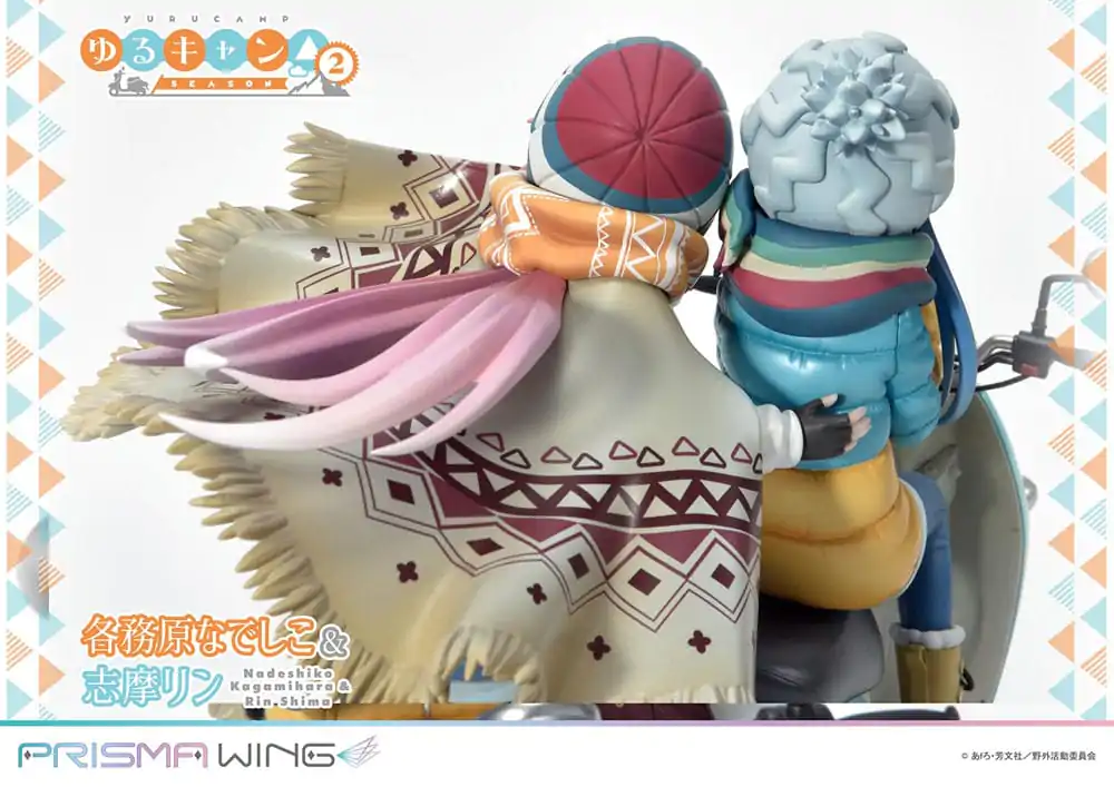 Laid-Back Camp Prisma Wing Statuetka PVC 1/7 Nadeshiko Kagamihara & Rin Shima 24 cm zdjęcie produktu