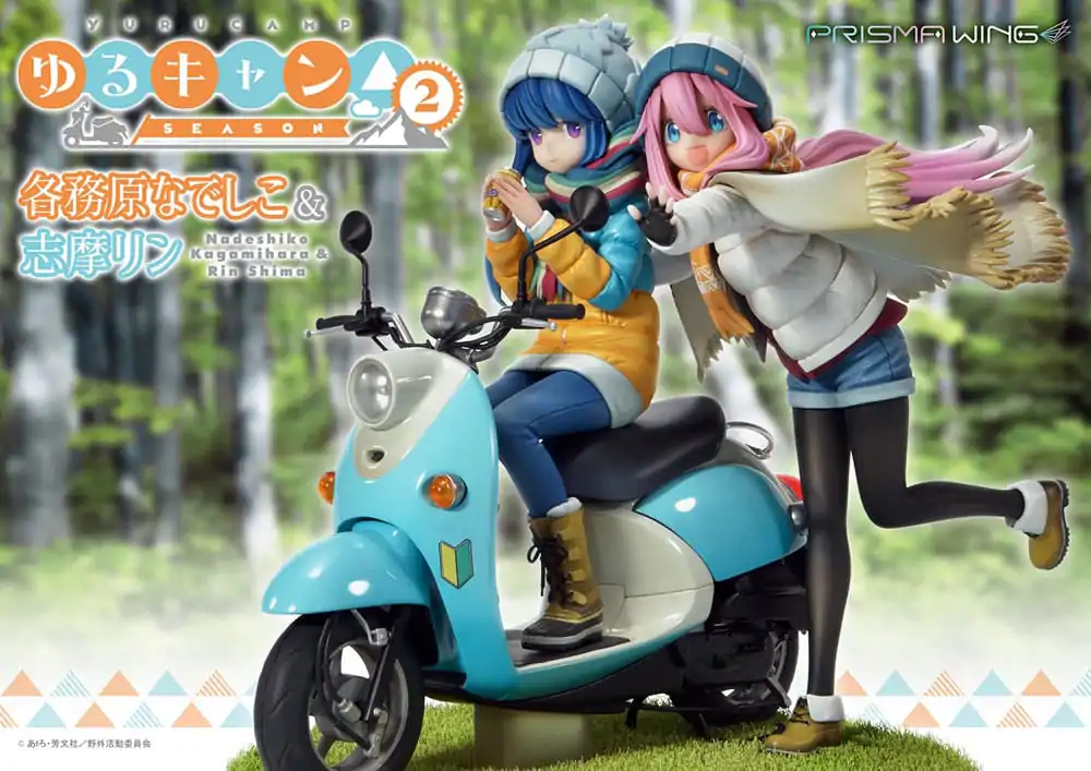 Laid-Back Camp Prisma Wing Statuetka PVC 1/7 Nadeshiko Kagamihara & Rin Shima 24 cm zdjęcie produktu