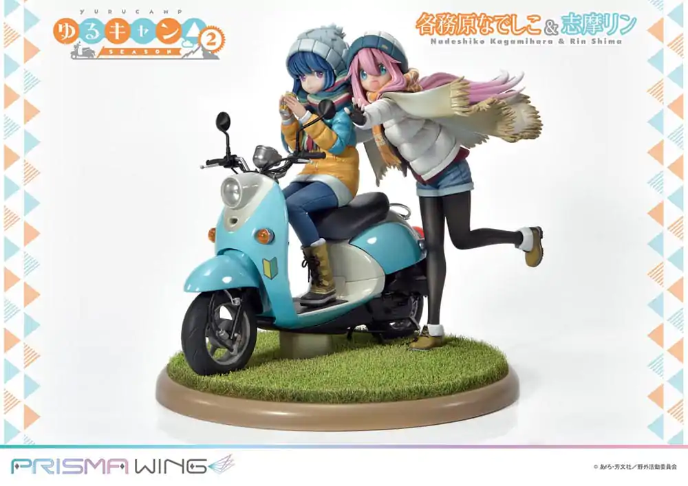 Laid-Back Camp Prisma Wing Statuetka PVC 1/7 Nadeshiko Kagamihara & Rin Shima 24 cm zdjęcie produktu