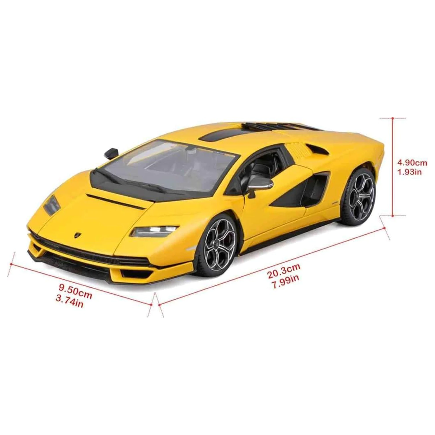 Model Lamborghini Countach Zestaw do Sklejania 1/24 zdjęcie produktu