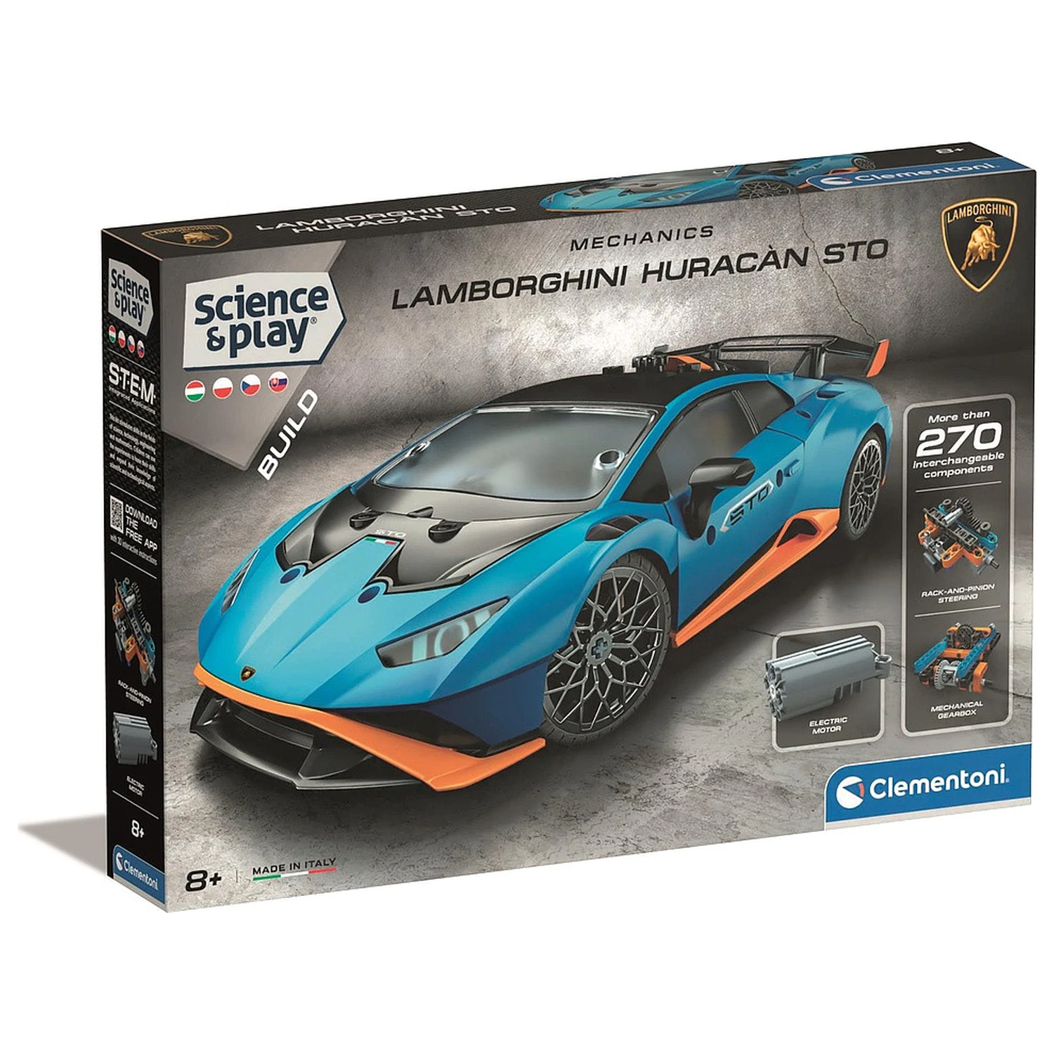 Lamborghini Huracan Mechaniczny Zestaw do Budowania Samochodu Sportowego zdjęcie produktu