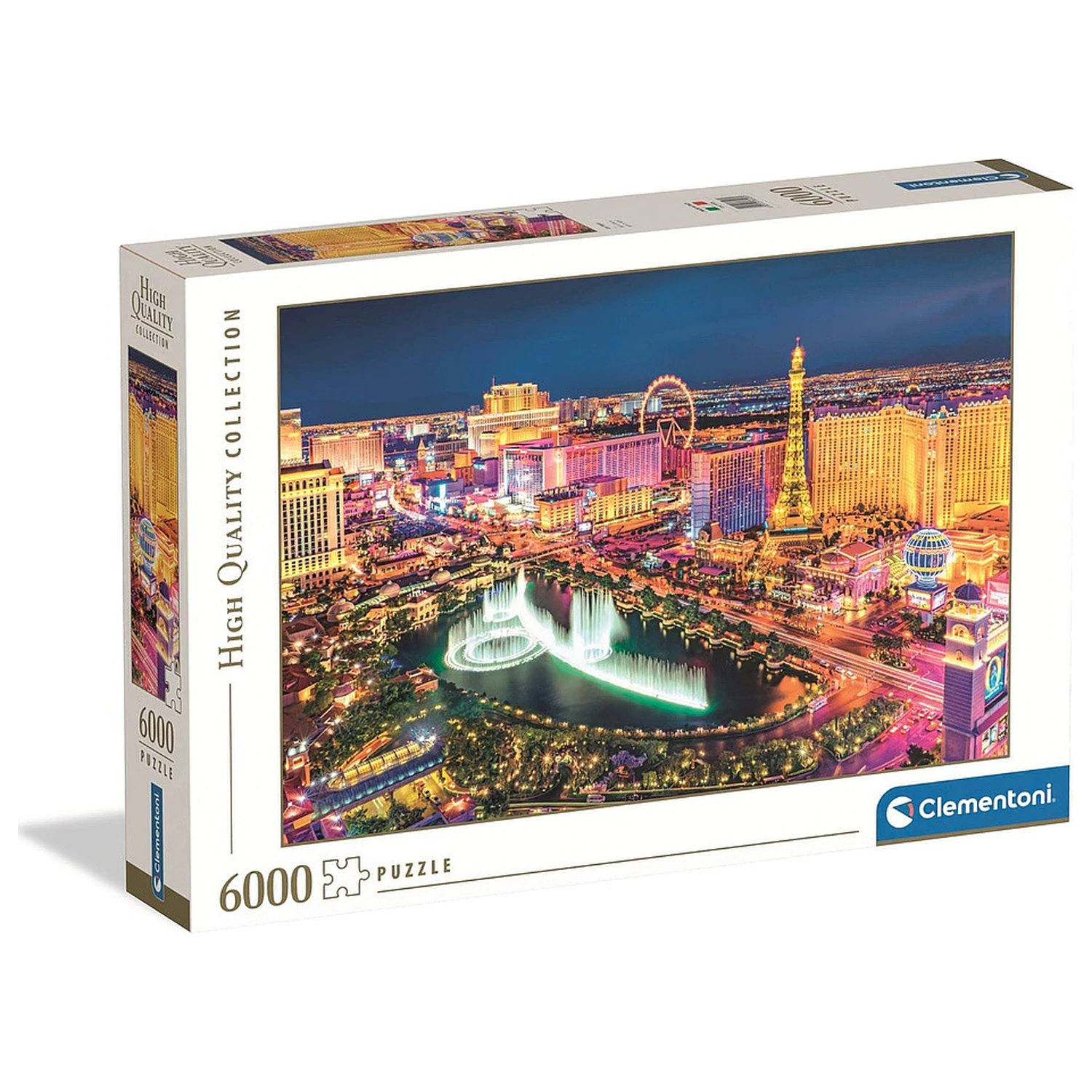 Las Vegas Night 6000-elementowe puzzle zdjęcie produktu