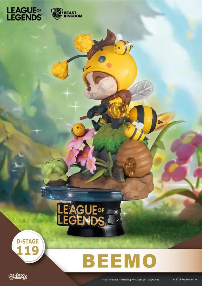 League of Legends D-Stage PVC Diorama Set Beemo & BZZZiggs 15 cmZestaw Dioramy League of Legends D-Stage PVC Beemo & BZZZiggs 15 cm zdjęcie produktu