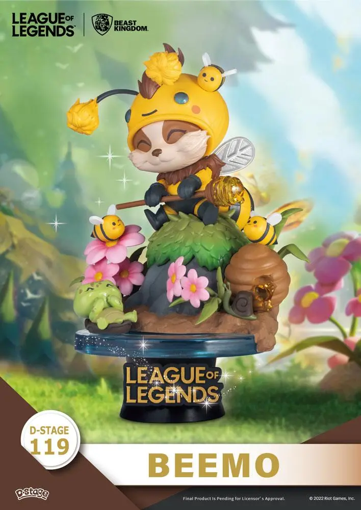 League of Legends D-Stage PVC Diorama Set Beemo & BZZZiggs 15 cmZestaw Dioramy League of Legends D-Stage PVC Beemo & BZZZiggs 15 cm zdjęcie produktu