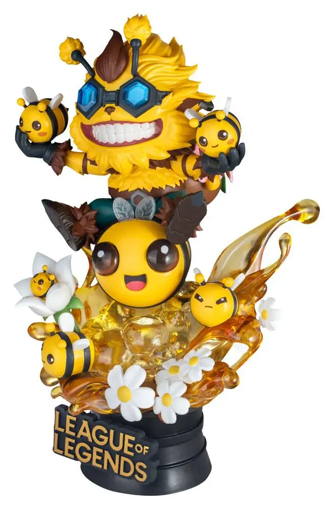 League of Legends D-Stage PVC Diorama Set Beemo & BZZZiggs 15 cmZestaw Dioramy League of Legends D-Stage PVC Beemo & BZZZiggs 15 cm zdjęcie produktu