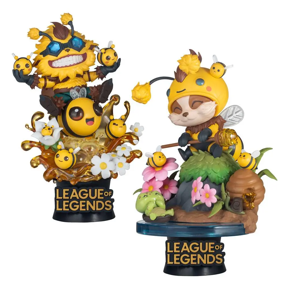 League of Legends D-Stage PVC Diorama Set Beemo & BZZZiggs 15 cmZestaw Dioramy League of Legends D-Stage PVC Beemo & BZZZiggs 15 cm zdjęcie produktu