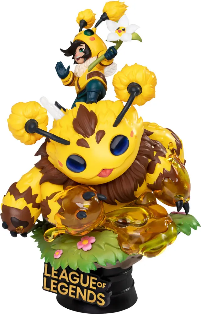 League of Legends D-Stage PVC Diorama Set Nunu &amp; Beelump &amp; Heimerstinger 16 cmLeague of Legends D-Stage Zestaw Dioramy PVC Nunu &amp; Beelump &amp; Heimerstinger 16 cm zdjęcie produktu
