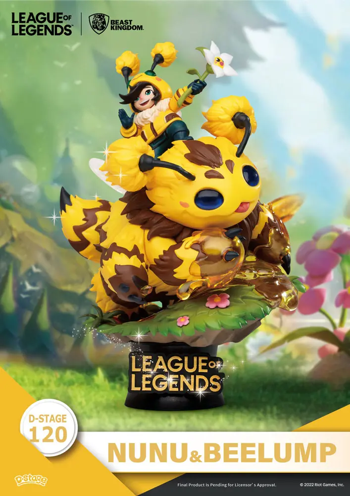 League of Legends D-Stage PVC Diorama Set Nunu &amp; Beelump &amp; Heimerstinger 16 cmLeague of Legends D-Stage Zestaw Dioramy PVC Nunu &amp; Beelump &amp; Heimerstinger 16 cm zdjęcie produktu