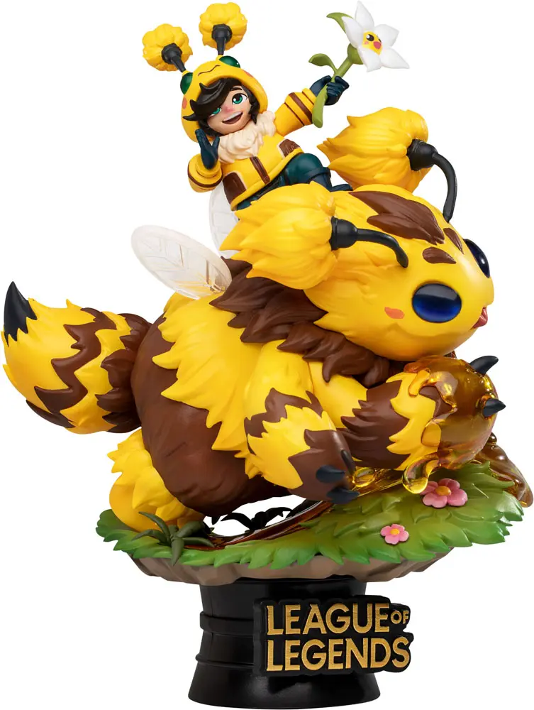 League of Legends D-Stage PVC Diorama Set Nunu &amp; Beelump &amp; Heimerstinger 16 cmLeague of Legends D-Stage Zestaw Dioramy PVC Nunu &amp; Beelump &amp; Heimerstinger 16 cm zdjęcie produktu