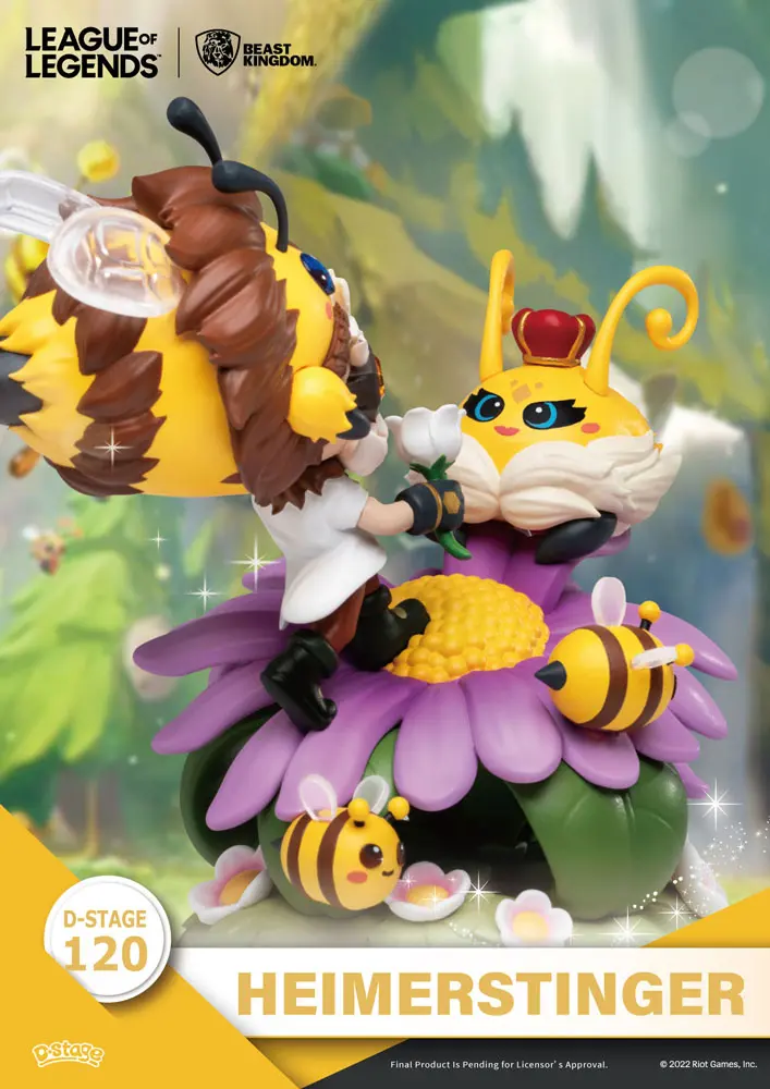 League of Legends D-Stage PVC Diorama Set Nunu &amp; Beelump &amp; Heimerstinger 16 cmLeague of Legends D-Stage Zestaw Dioramy PVC Nunu &amp; Beelump &amp; Heimerstinger 16 cm zdjęcie produktu