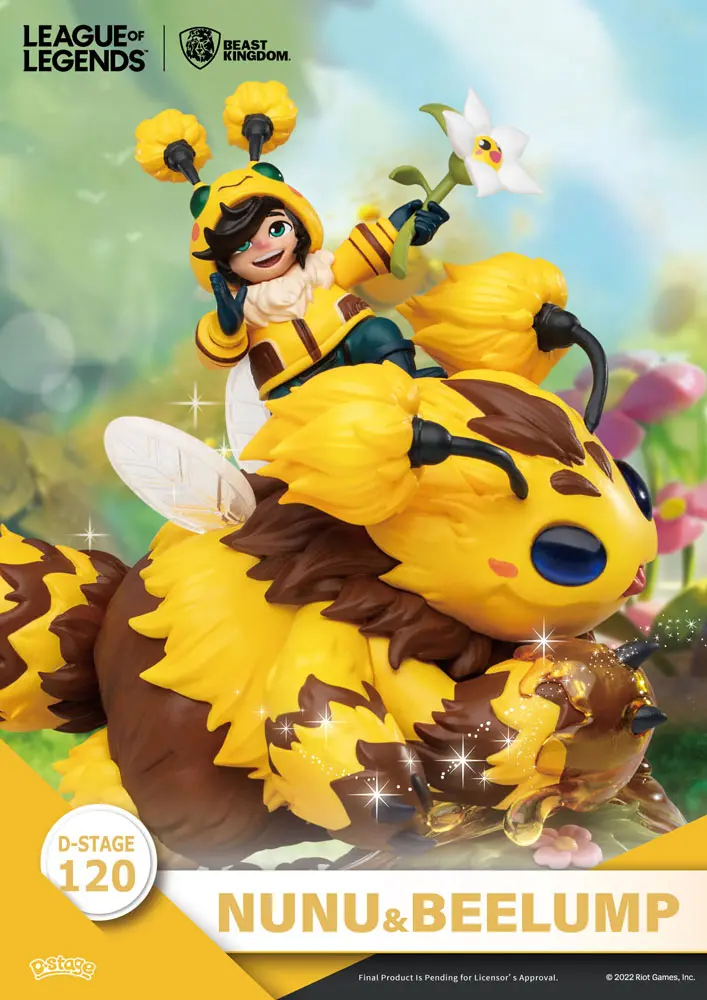 League of Legends D-Stage PVC Diorama Set Nunu &amp; Beelump &amp; Heimerstinger 16 cmLeague of Legends D-Stage Zestaw Dioramy PVC Nunu &amp; Beelump &amp; Heimerstinger 16 cm zdjęcie produktu