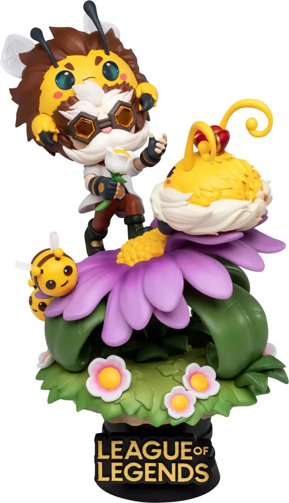 League of Legends D-Stage PVC Diorama Set Nunu &amp; Beelump &amp; Heimerstinger 16 cmLeague of Legends D-Stage Zestaw Dioramy PVC Nunu &amp; Beelump &amp; Heimerstinger 16 cm zdjęcie produktu