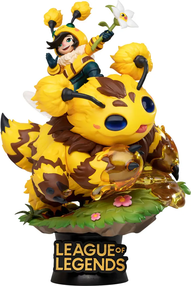 League of Legends D-Stage PVC Diorama Set Nunu &amp; Beelump &amp; Heimerstinger 16 cmLeague of Legends D-Stage Zestaw Dioramy PVC Nunu &amp; Beelump &amp; Heimerstinger 16 cm zdjęcie produktu