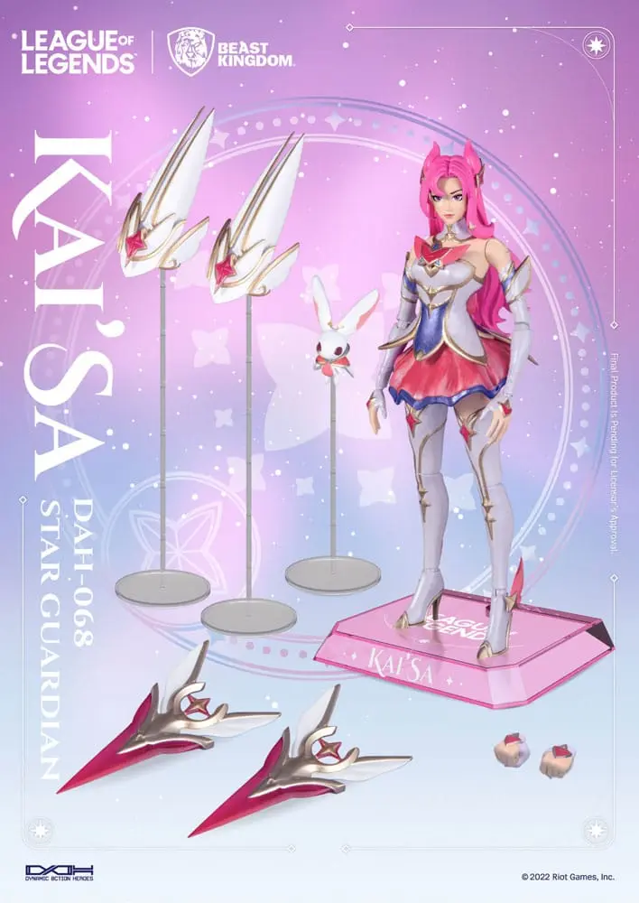 League of Legends Dynamic 8ction Heroes Figurka Akcji 1/9 Star Guardian Kai'Sa 19 cm zdjęcie produktu