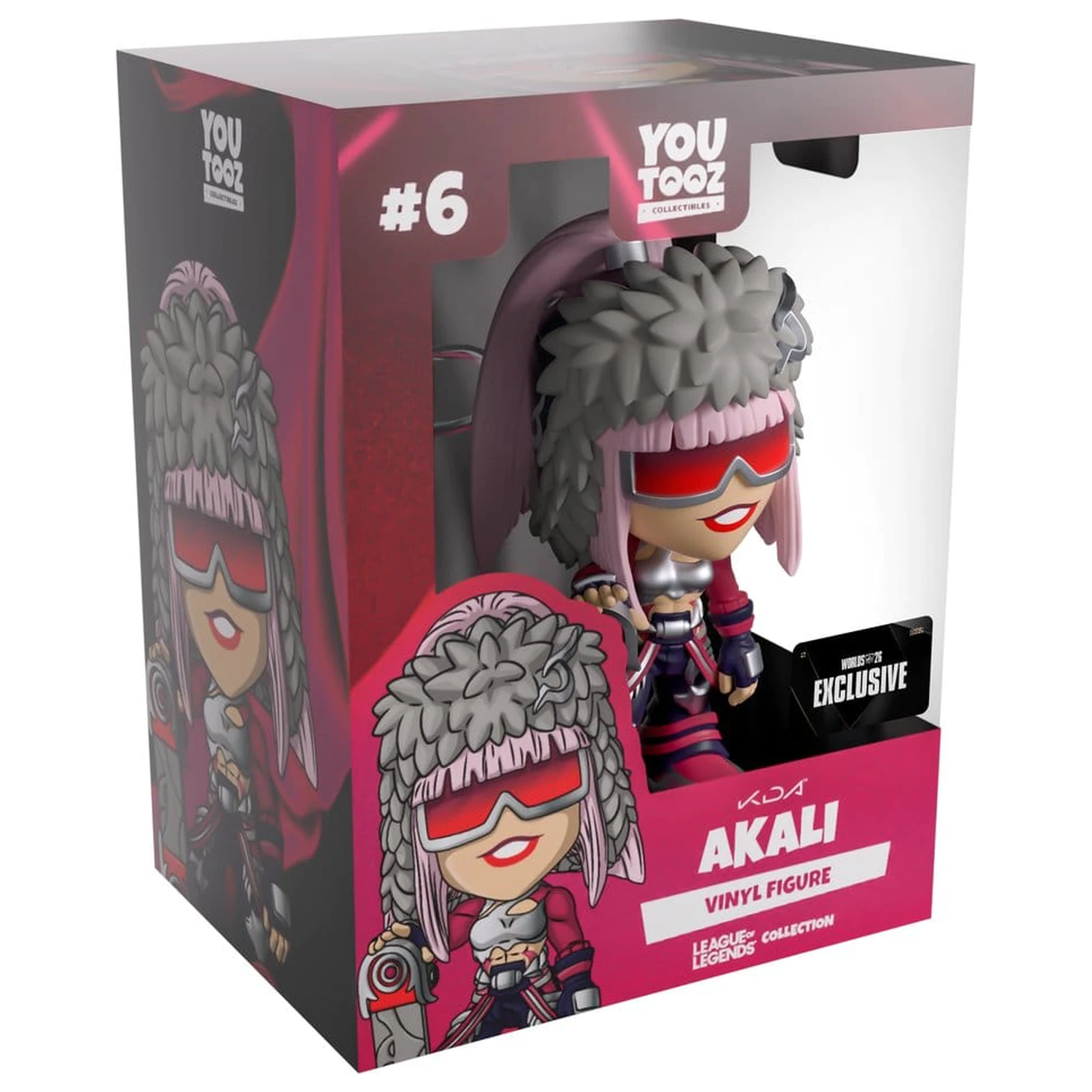 League of Legends K/DA Figurka winylowa Akali 12 cm zdjęcie produktu