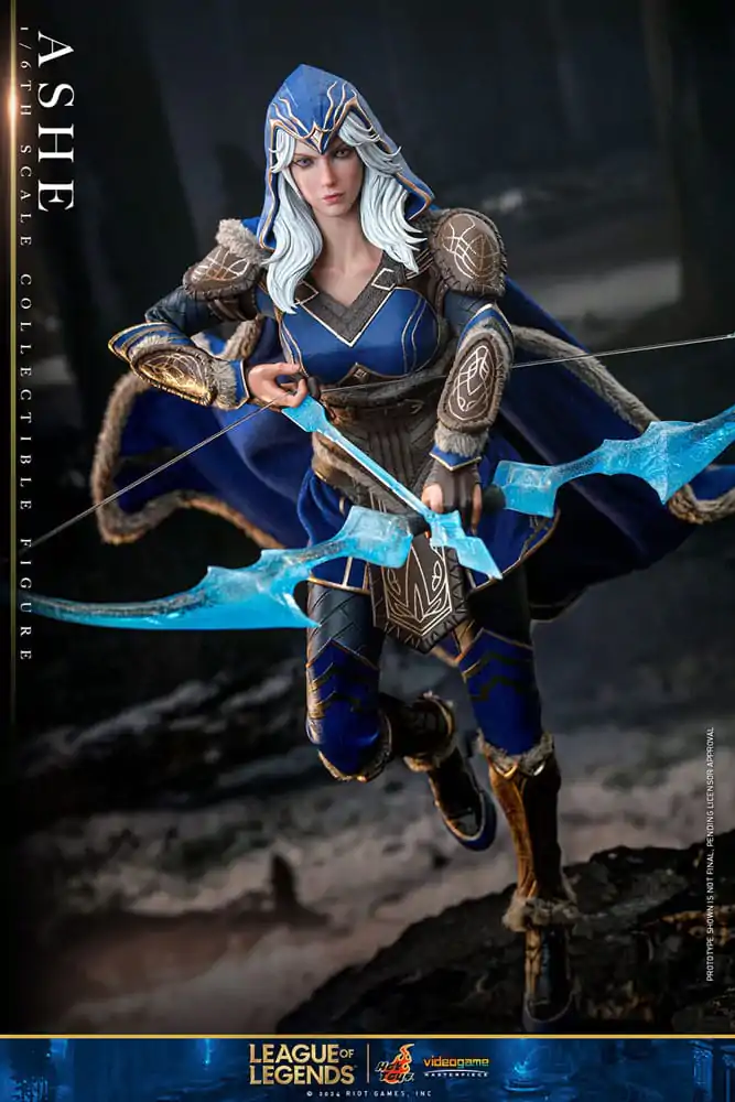 League of Legends arcydzieło gry wideo figurka akcji 1/6 Ashe 28 cm zdjęcie produktu