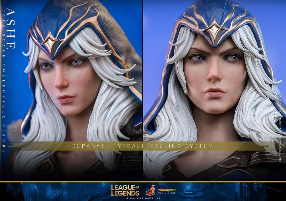 League of Legends arcydzieło gry wideo figurka akcji 1/6 Ashe 28 cm zdjęcie produktu