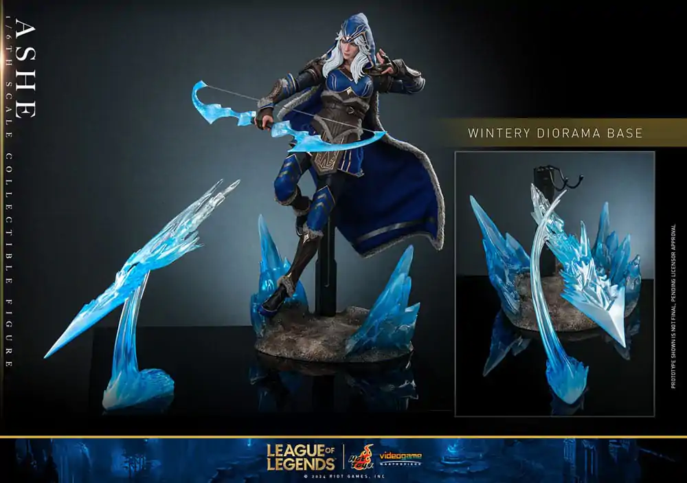 League of Legends arcydzieło gry wideo figurka akcji 1/6 Ashe 28 cm zdjęcie produktu