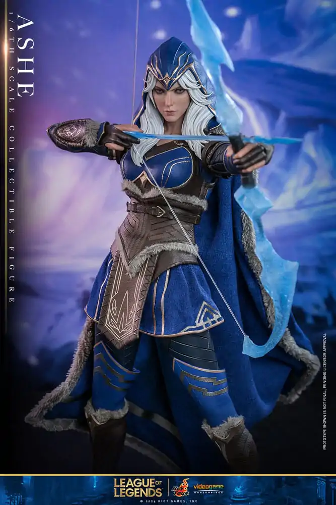 League of Legends arcydzieło gry wideo figurka akcji 1/6 Ashe 28 cm zdjęcie produktu