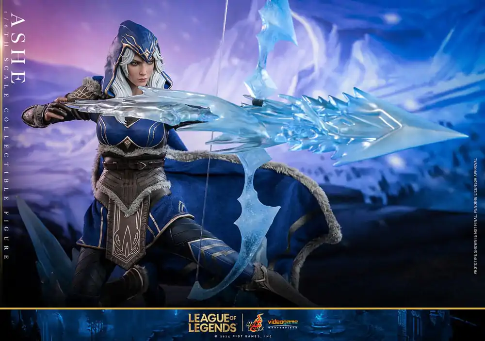 League of Legends arcydzieło gry wideo figurka akcji 1/6 Ashe 28 cm zdjęcie produktu