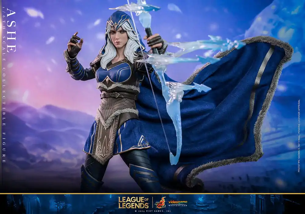 League of Legends arcydzieło gry wideo figurka akcji 1/6 Ashe 28 cm zdjęcie produktu