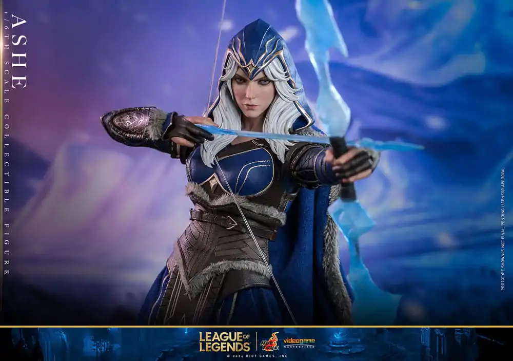 League of Legends arcydzieło gry wideo figurka akcji 1/6 Ashe 28 cm zdjęcie produktu