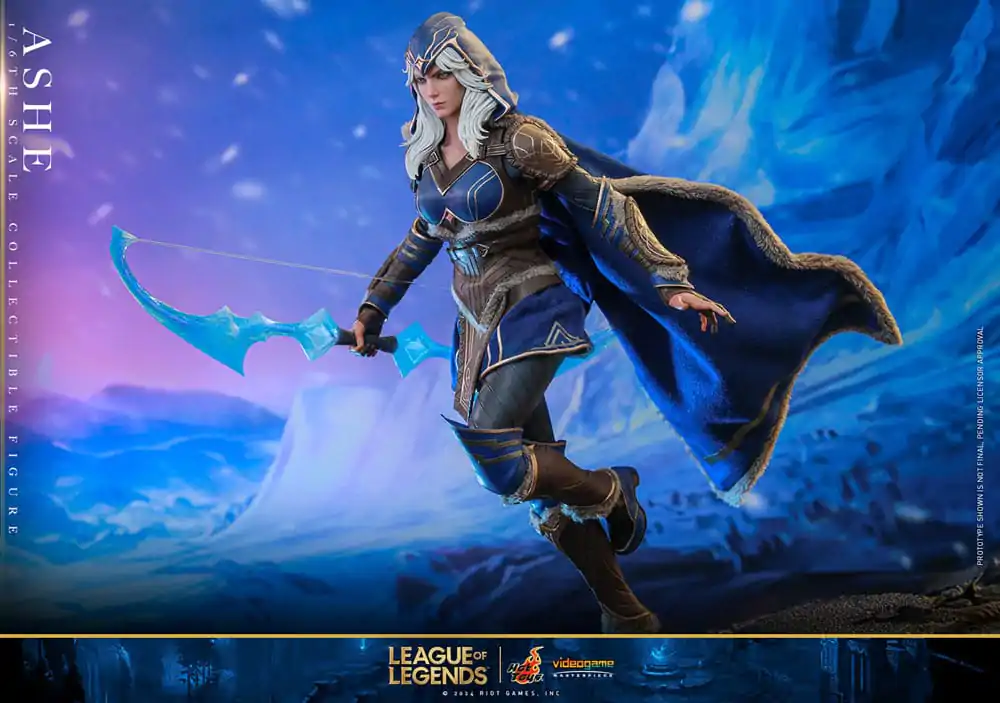 League of Legends arcydzieło gry wideo figurka akcji 1/6 Ashe 28 cm zdjęcie produktu