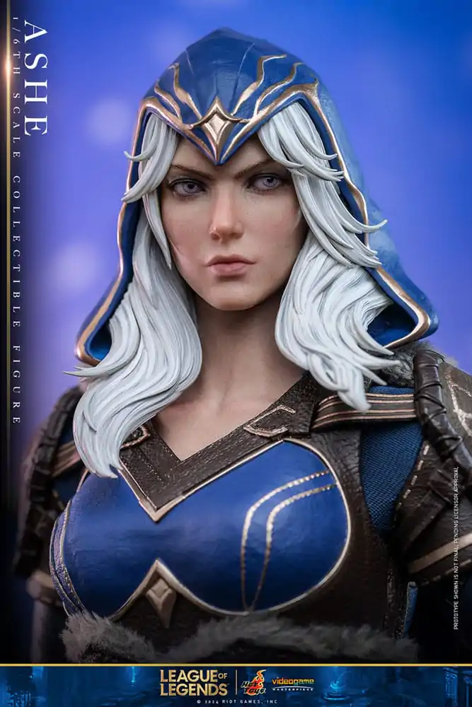 League of Legends arcydzieło gry wideo figurka akcji 1/6 Ashe 28 cm zdjęcie produktu