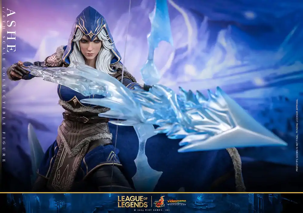 League of Legends arcydzieło gry wideo figurka akcji 1/6 Ashe 28 cm zdjęcie produktu