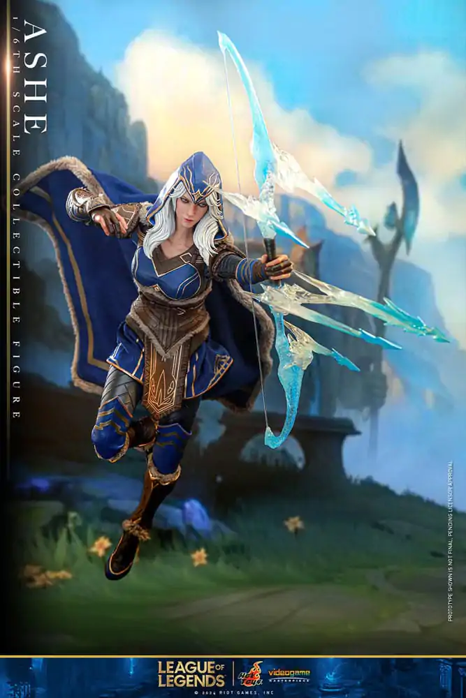 League of Legends arcydzieło gry wideo figurka akcji 1/6 Ashe 28 cm zdjęcie produktu