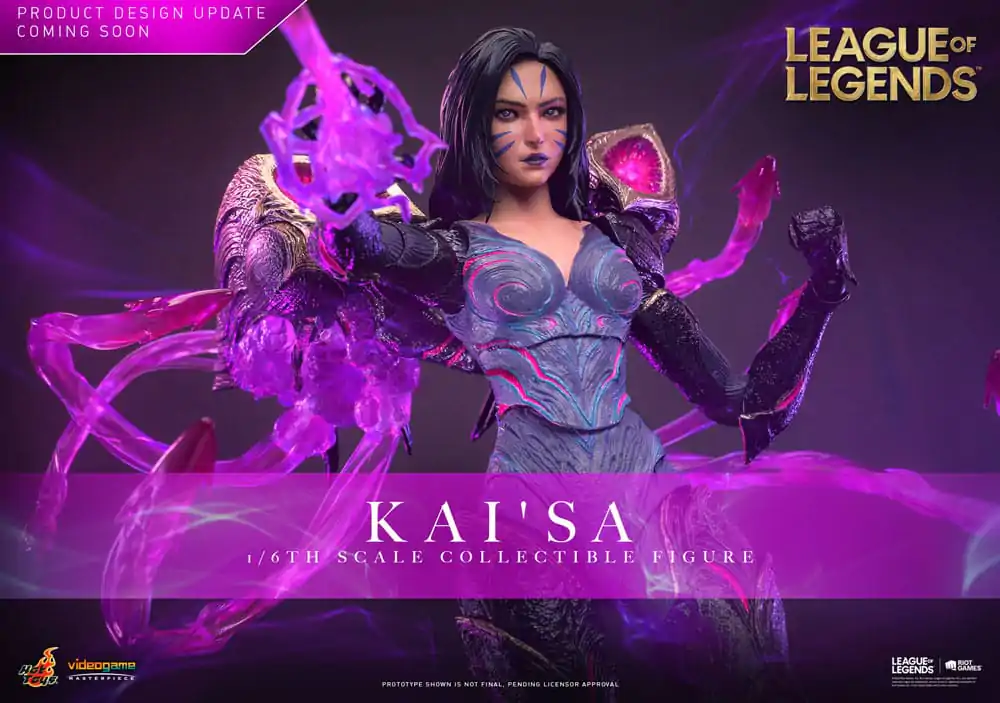 League of Legends arcydzieło gry wideo Figurka Akcji 1/6 Kai'Sa 29 cm zdjęcie produktu